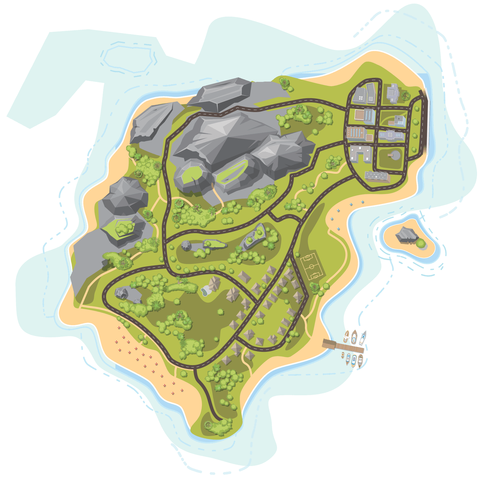 Smoothie Wars Island