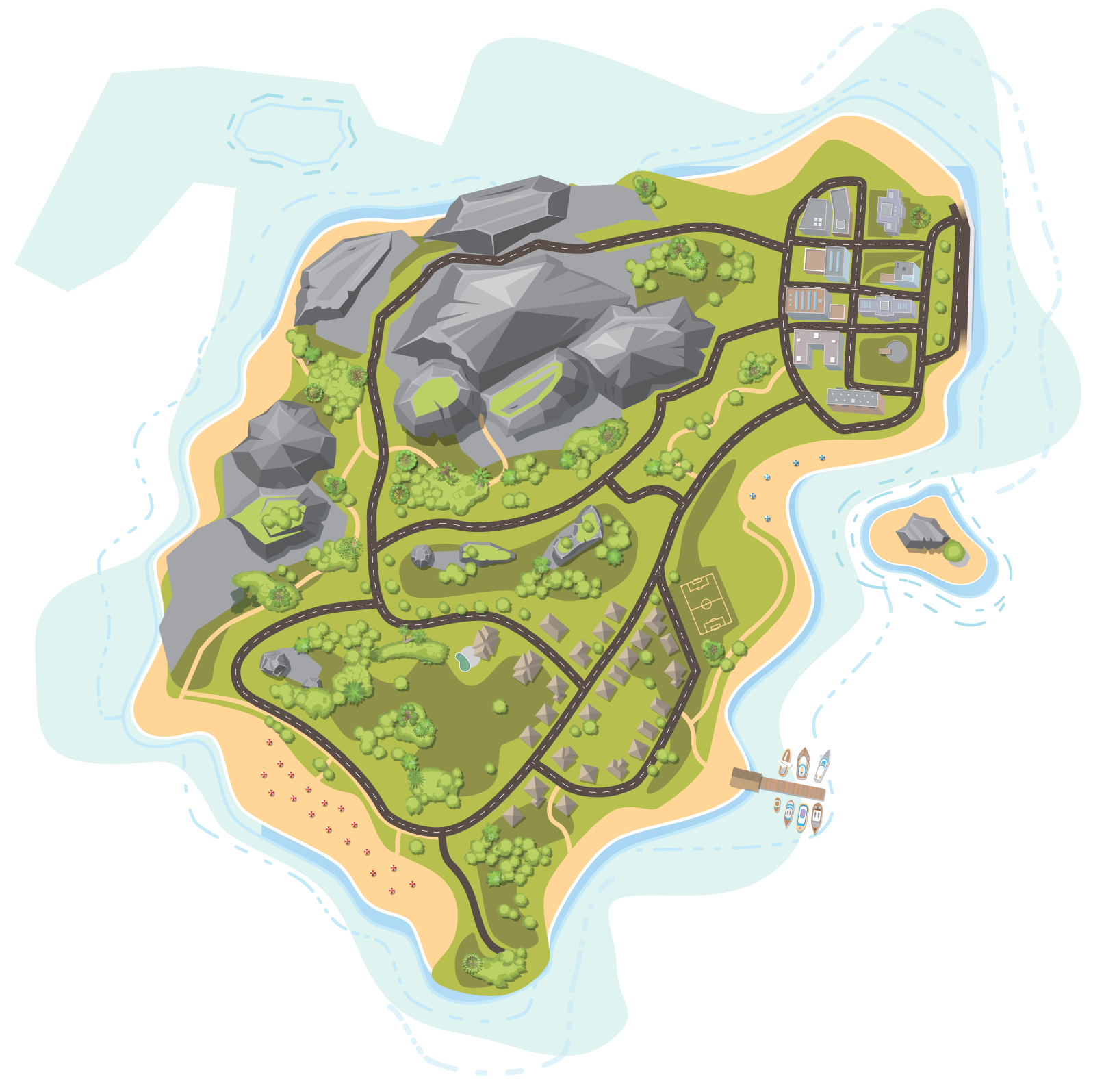 Smoothie Wars Island